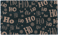 Ho Ho Ho Doormat - Festive Santa Christmas Welcome Mat