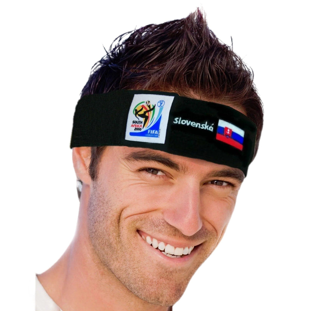 Slovakia World Cup Soccer Headband – Official FIFA Licensed Retro Fan Gear