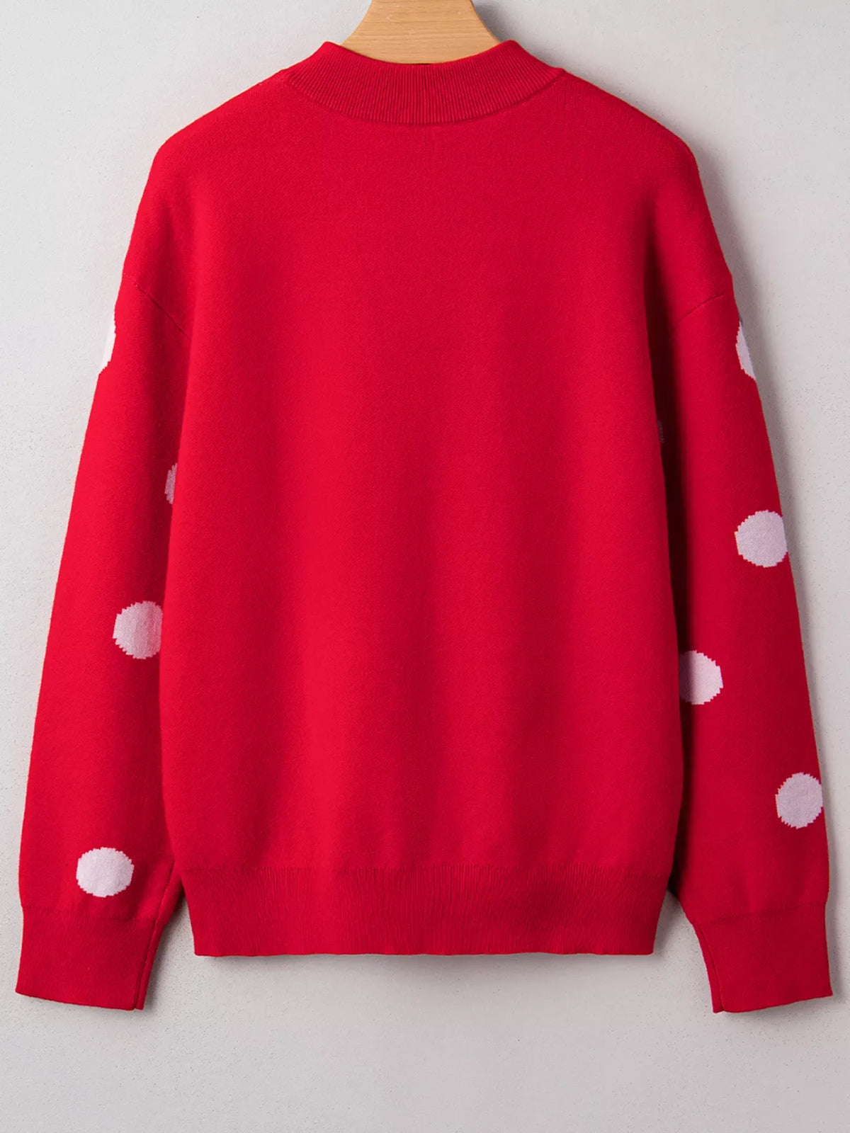 "Let It Snow" Christmas Loose Sweater — Cozy Holiday Pullover