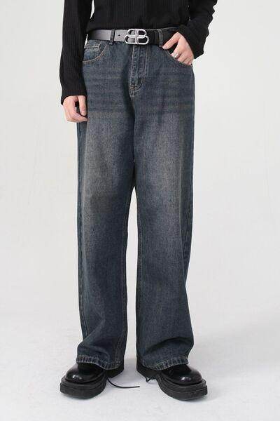 Wide Leg Jeans with Pockets for Effortless Style