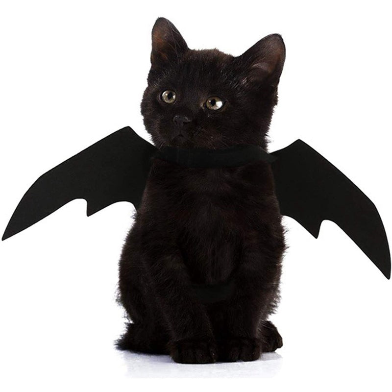 Halloween Bat Wings Pet Costume — Cat &amp; Dog Decoration Accessory