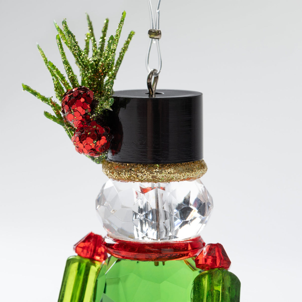Sparkling Musician Nutcracker Ornament — Festive Christmas Decor