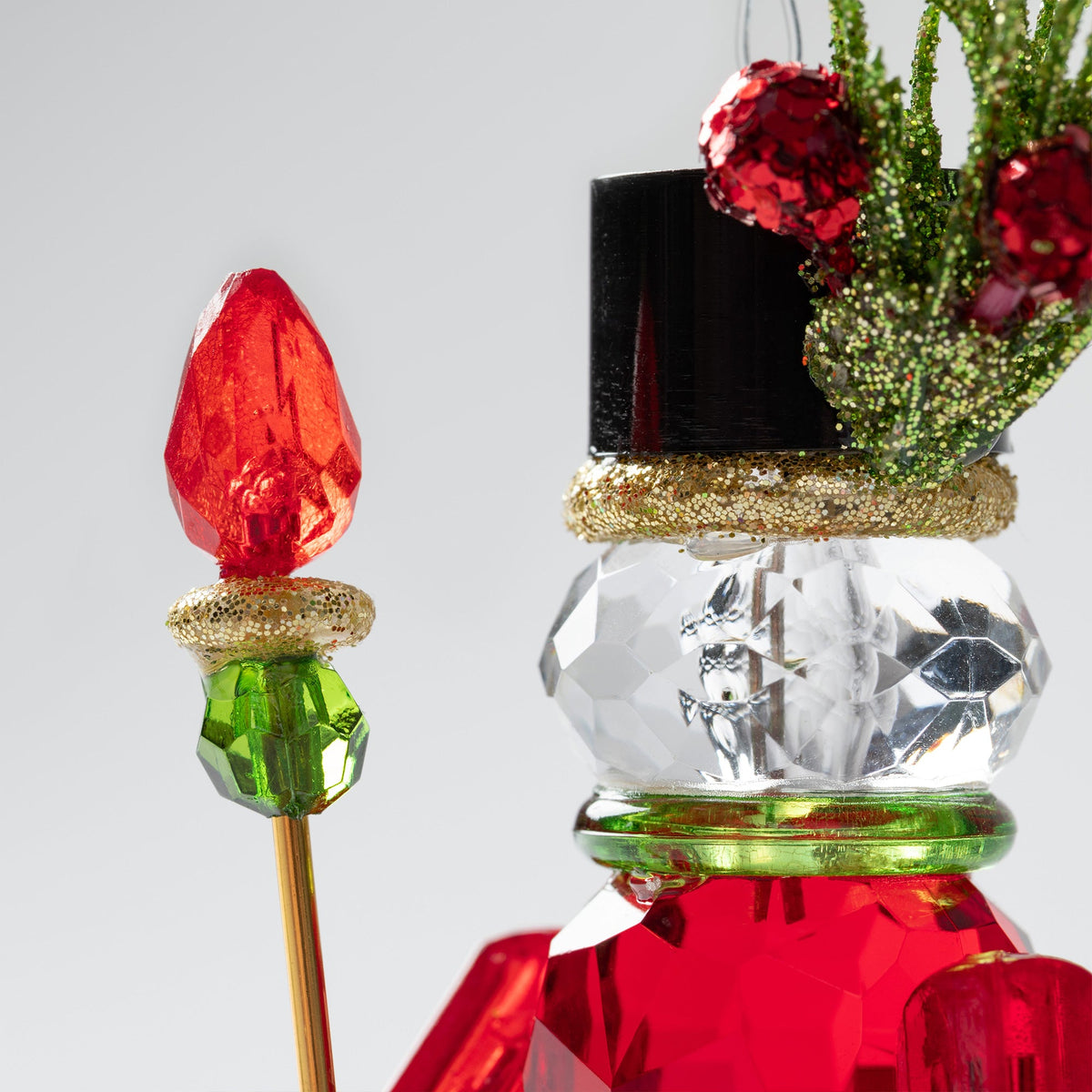 Sparkling Musician Nutcracker Ornament — Festive Christmas Decor