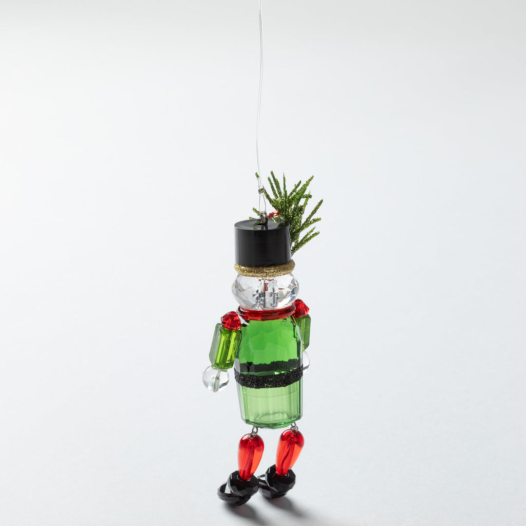 Sparkling Musician Nutcracker Ornament — Festive Christmas Decor