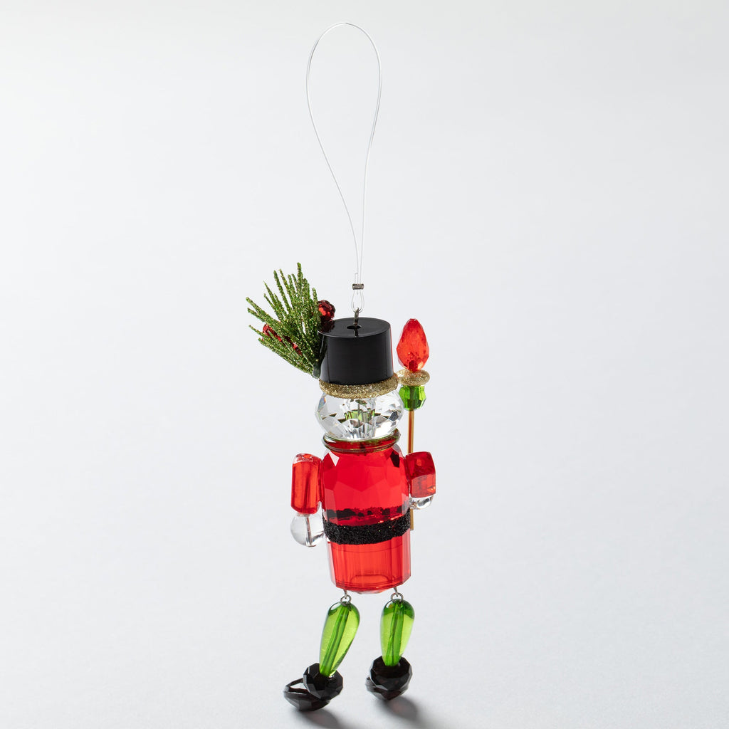 Sparkling Musician Nutcracker Ornament — Festive Christmas Decor