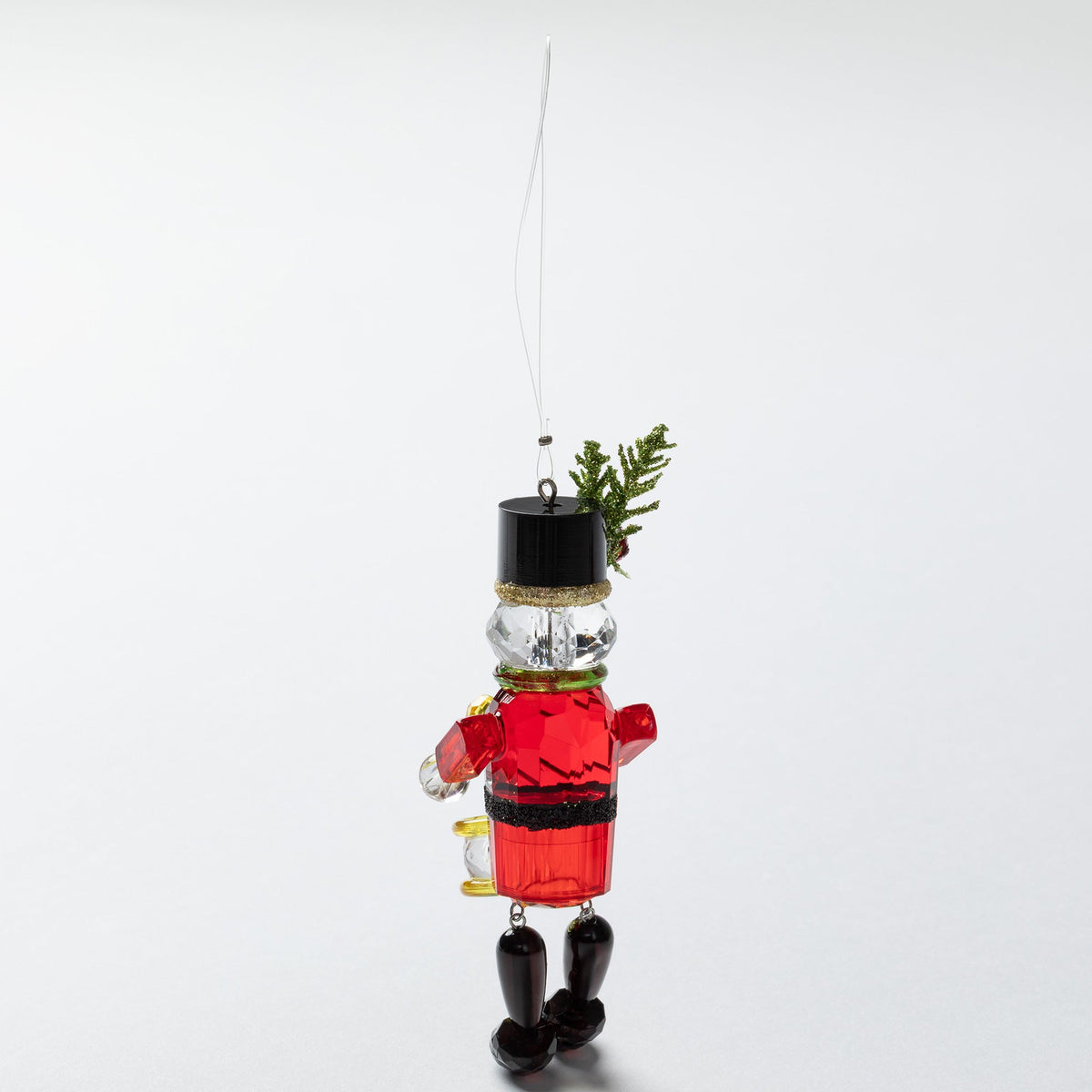 Sparkling Musician Nutcracker Ornament — Festive Christmas Decor