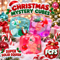 Christmas Mystery Squish Cubes – Surprise Holiday Fidget Toy