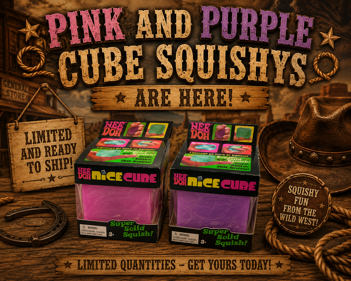 SQUISHY INSPIRED CUBES - PINK, PURPLE, AND BLUE AVAILABLE