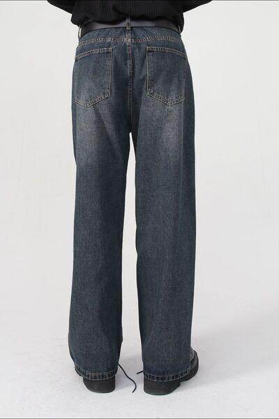 Wide Leg Jeans with Pockets for Effortless Style