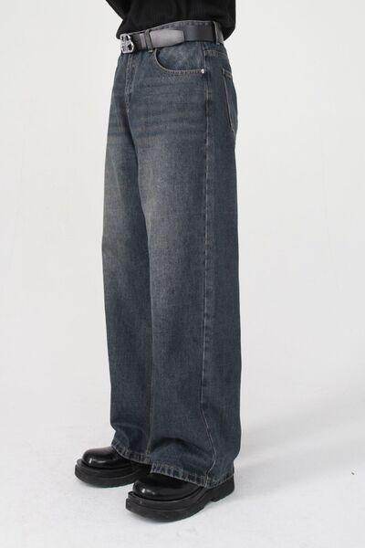 Wide Leg Jeans with Pockets for Effortless Style