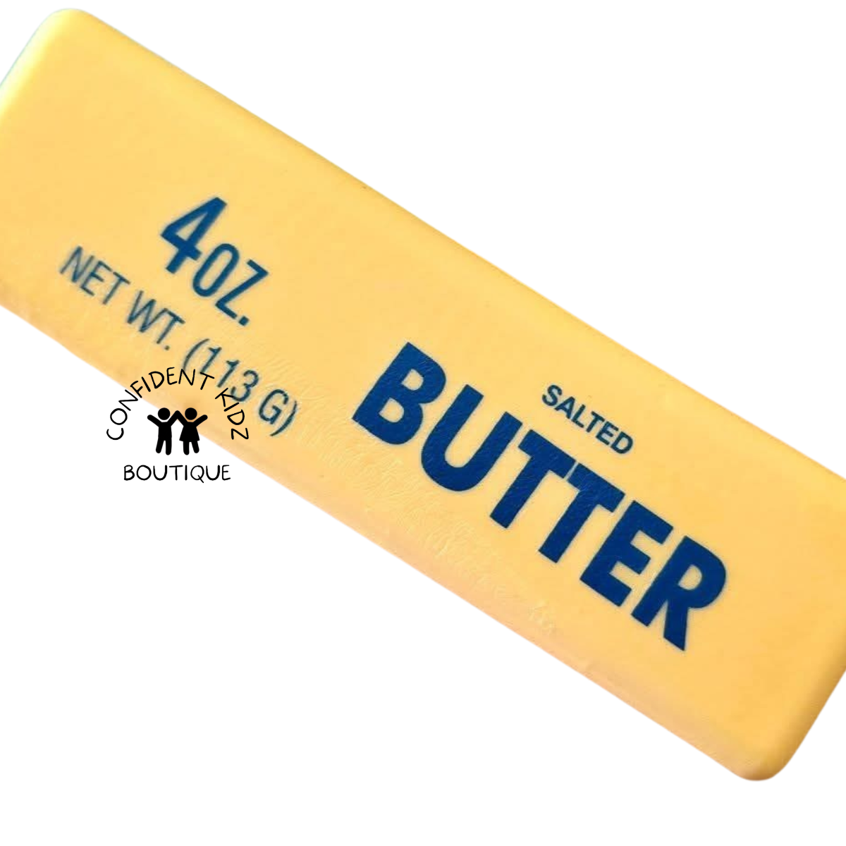 Butter stick-shaped squishy toy