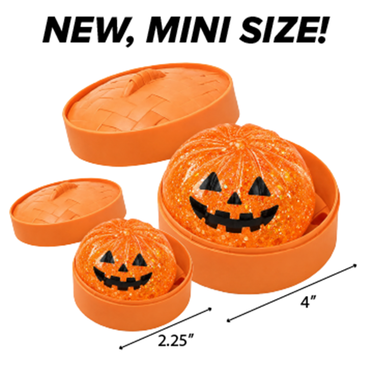 Spooky Halloween Squishy Dumpling Toy – Mini Kawaii Stress Relief Squeeze Toy