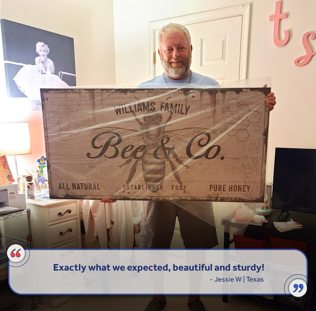 Bee and Co Sign II