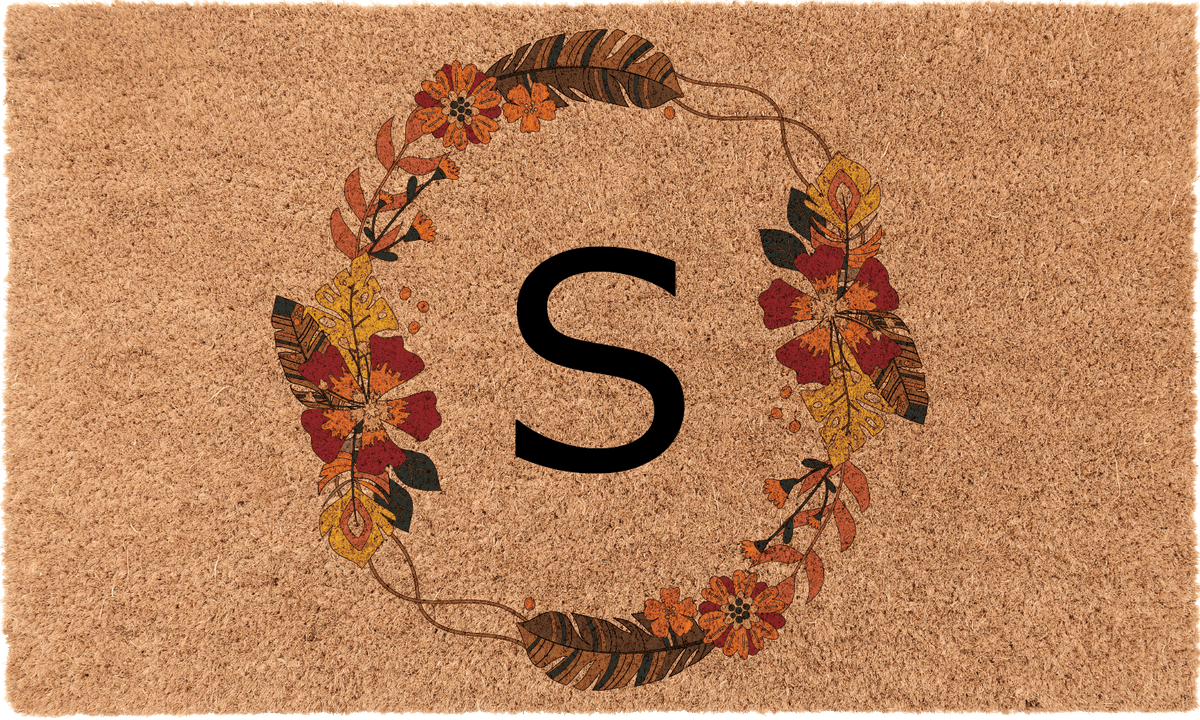 Boho Fall Monogram
