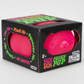 Pink Nee Doh Funky Pup squishy toy