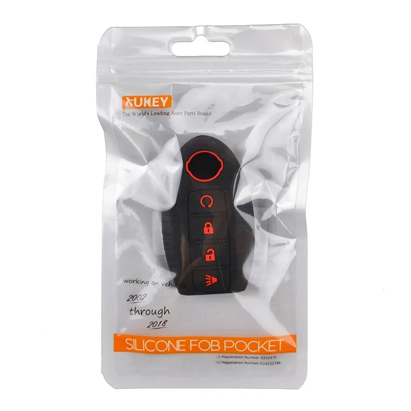 Nissan Silicone Key Fob Cover | 4 Button Car Remote Protector