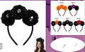 Día de los Muertos Headband — Day of the Dead Sugar Skull Hair Accessory