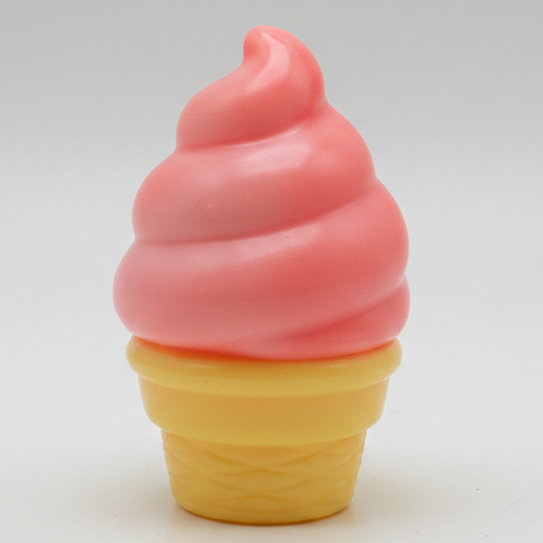 Blood orange creamy ice cream cone squishy toy