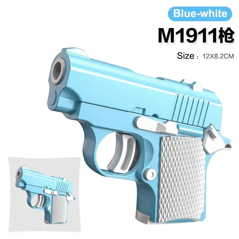 Mini 1911 3D Printed Fidget Toy | Adult Stress Relief Decompression Gift