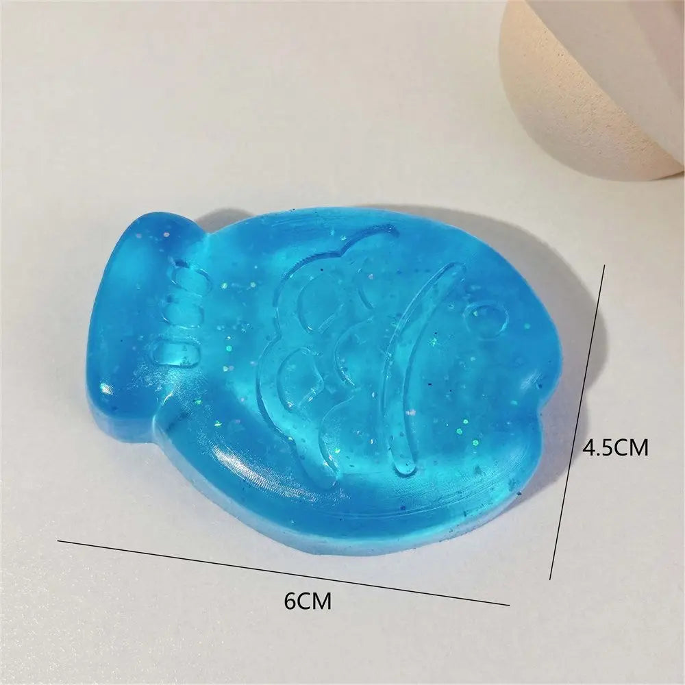 Squeeze Bean Fidget Toy | Cute Stress Relief Keychain