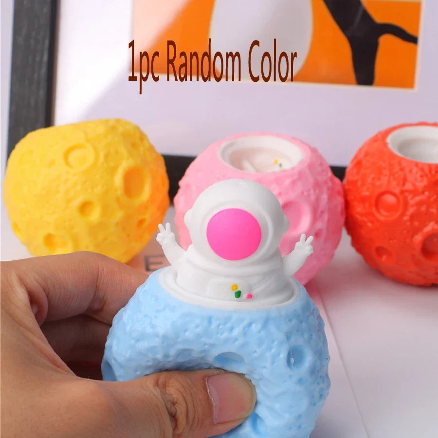 Pop Up Hide and Seek Fidget Toy | Squeeze Stress Relief Figure for Kids and Adults