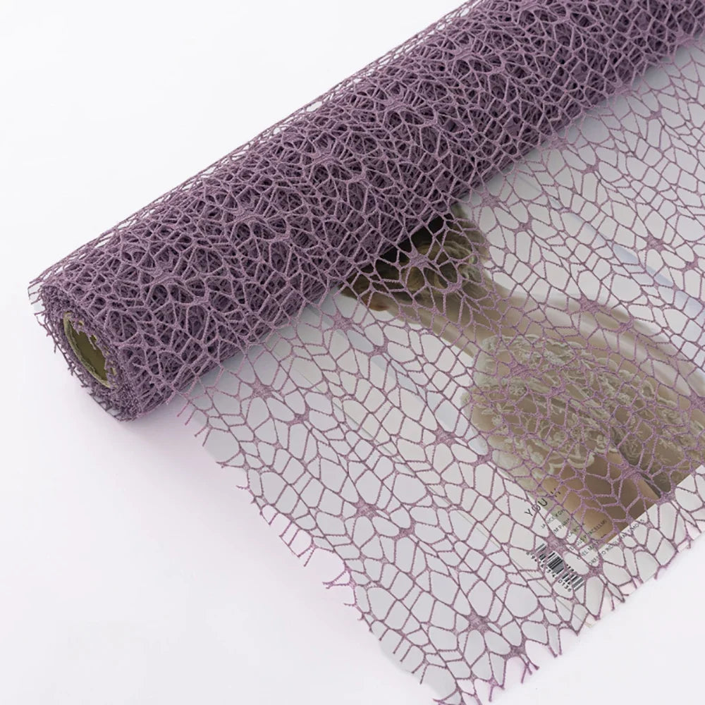 1 Roll Korean Style Jacquard Net Ribbon | Flower Bouquet Packaging DIY Material