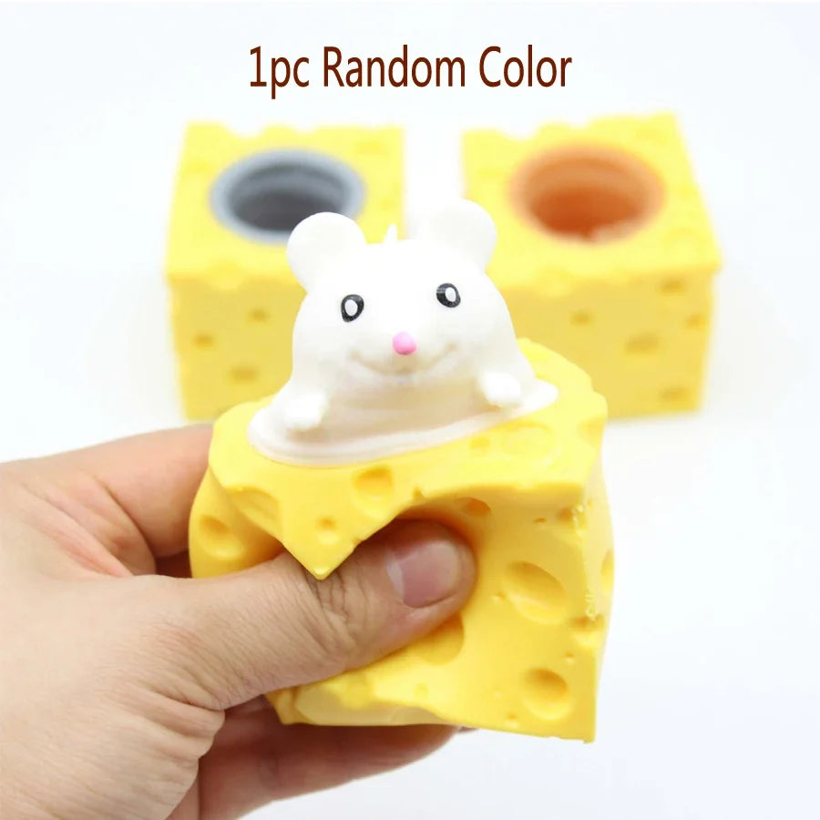 Pop Up Hide and Seek Fidget Toy | Squeeze Stress Relief Figure for Kids and Adults