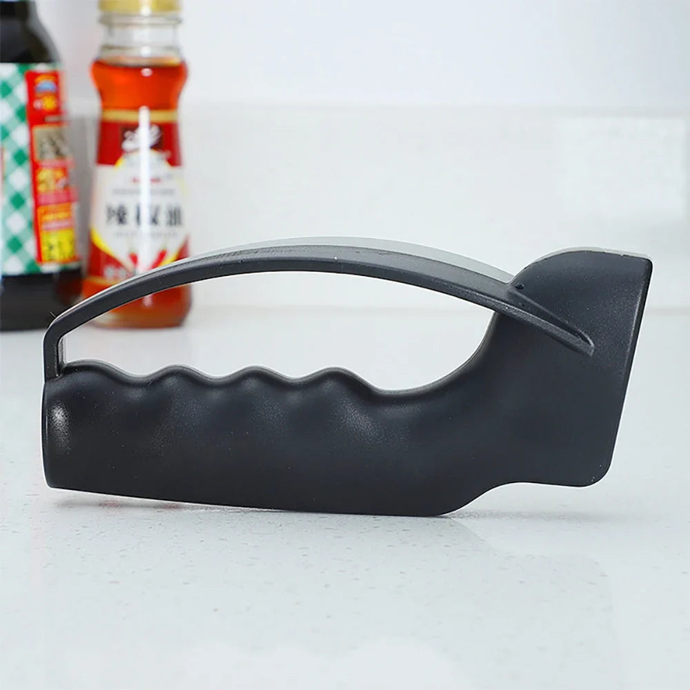 Manual Knife Sharpener | Quick Whetstone Kitchen Tool