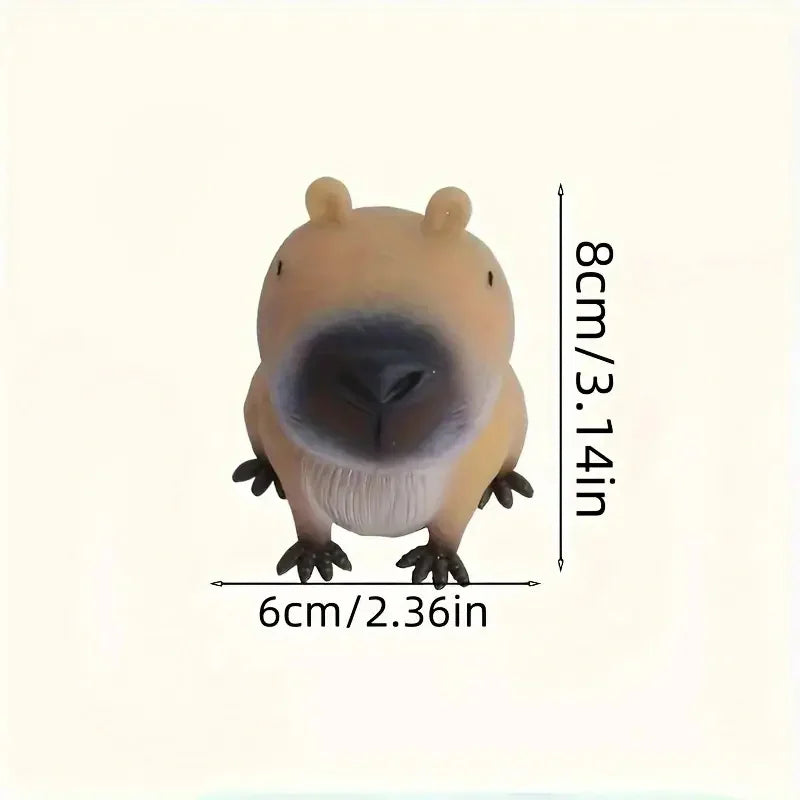 Squishy Cute Capybara Squeezing Toy | Soft Relax Animal Fidget for Adults and Kids