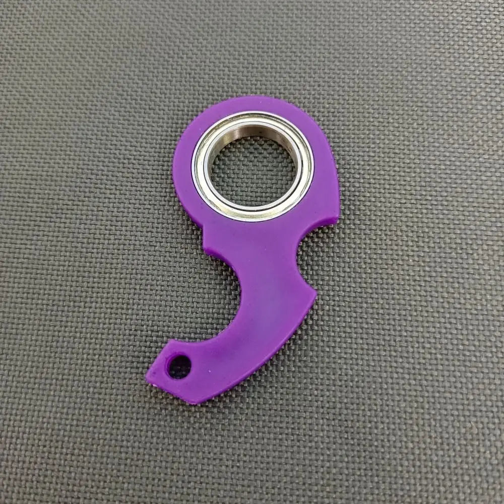 Fidget Spinner Keychain | Glow in the Dark Stress Relief Toy