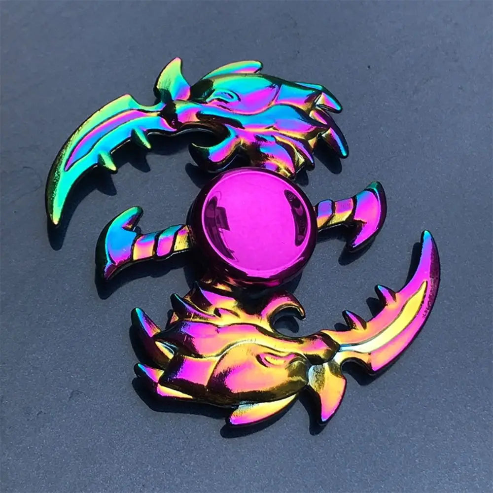 Dragon Wings Hand Spinner | Low Noise Alloy Finger Fidget Toy