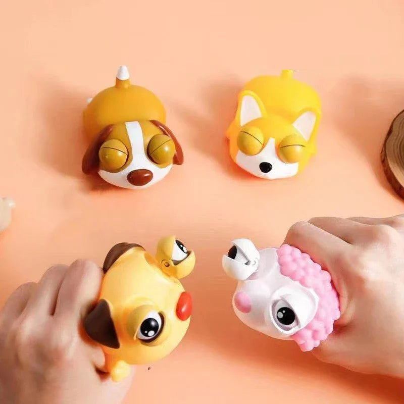 Squeeze Eyeball Stress Toy | Funny Fidget Gift for Adults and Kids