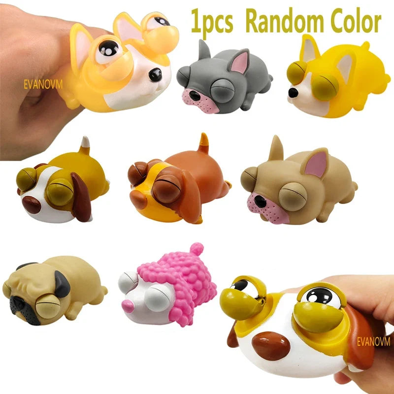 Squishy Carrot Rabbit Squeeze Telescopic Toys | Stress Relief Pinch Music Toy for Kids and Adults