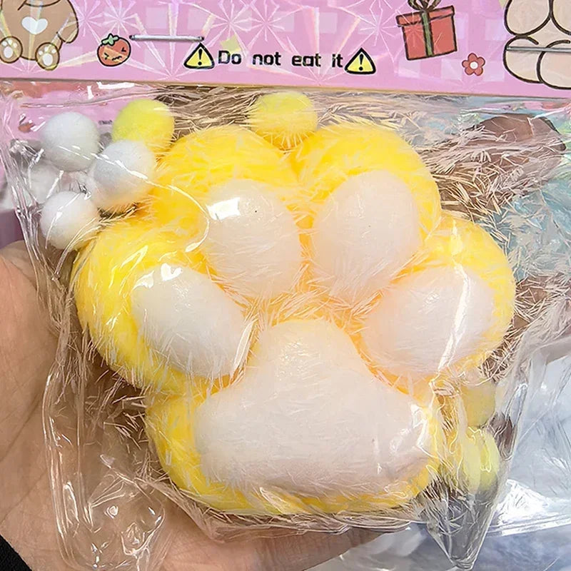 Squeeze Cat Paw Toy | Cute Stress Relief Squishy Toy for Kids and Adults
