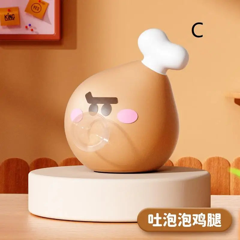 Cute Food Series Spitting Bubbles Squeeze Toy | Stress Relief Sensory Toy for Kids and Adults