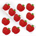 Red Apple Christmas Party Sticker Roll — 500 Festive Decals