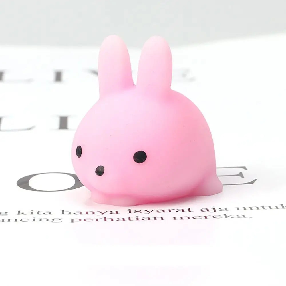 Squeeze Bean Fidget Toy | Cute Stress Relief Keychain