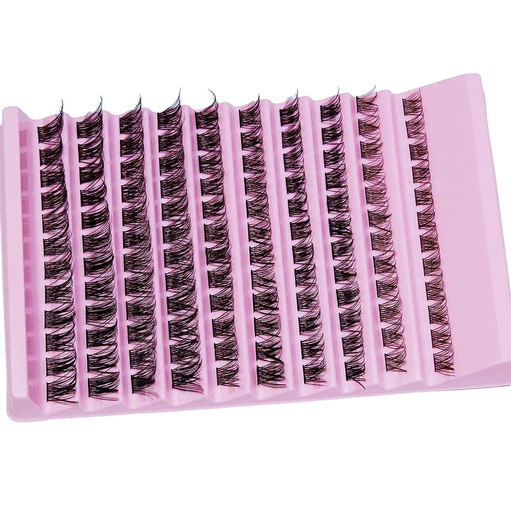 120PCS Lash Clusters DIY Wispy Individual Lashes Extensions | D Curl Natural Look