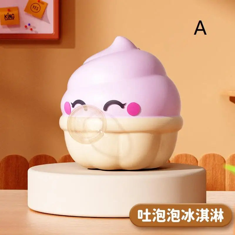 Cute Food Series Spitting Bubbles Squeeze Toy | Stress Relief Sensory Toy for Kids and Adults