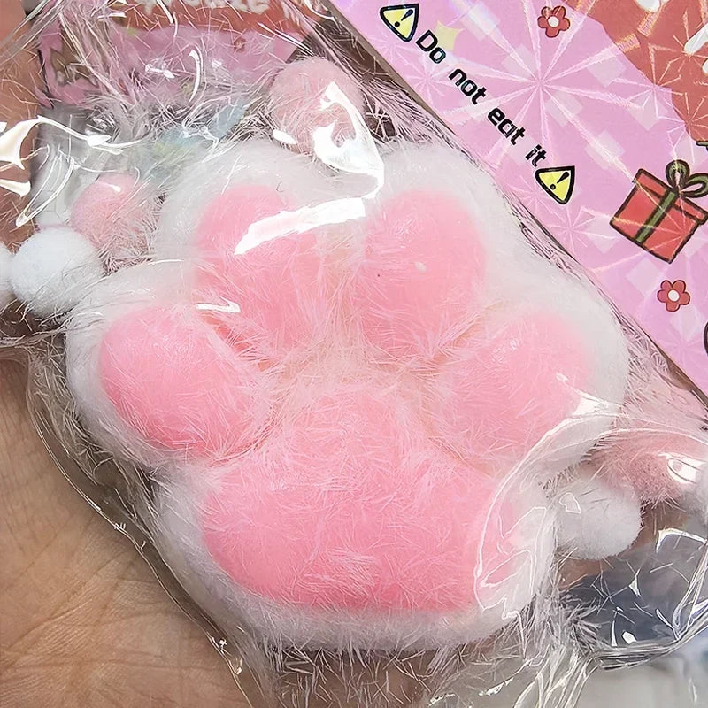 Squeeze Cat Paw Toy | Cute Stress Relief Squishy Toy for Kids and Adults