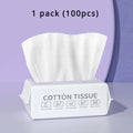 Disposable Face Towel | Soft Cotton Dry Rags for Washing and Drying Face