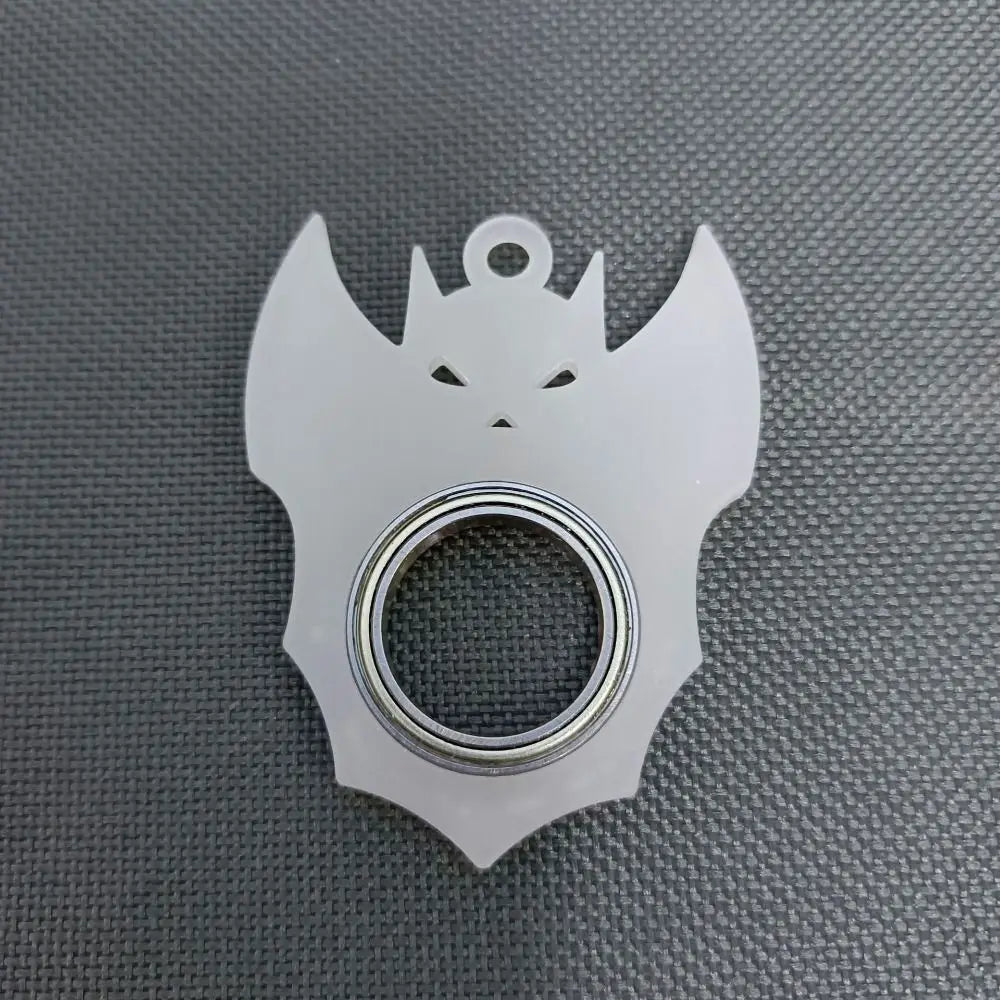 Fidget Spinner Keychain | Glow in the Dark Stress Relief Toy