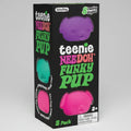 Nee Doh Teenie Funky Pups squishy toy 3-pack