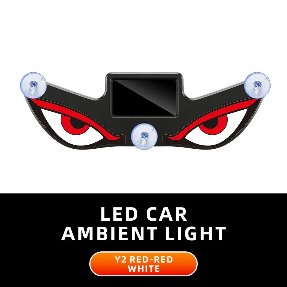 Devil's Eye Car Window Light | Solar and USB-C Rechargeable Warning Lamp