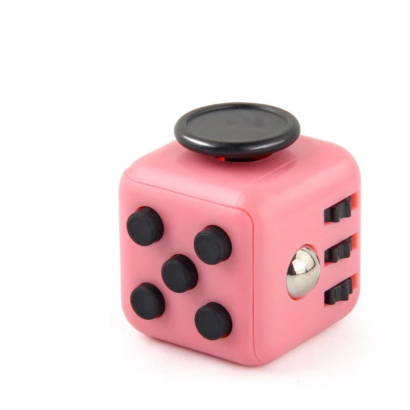 Fidget Dice Stress Relief Toy | Anxiety Relief Fingertip Decompression Cube
