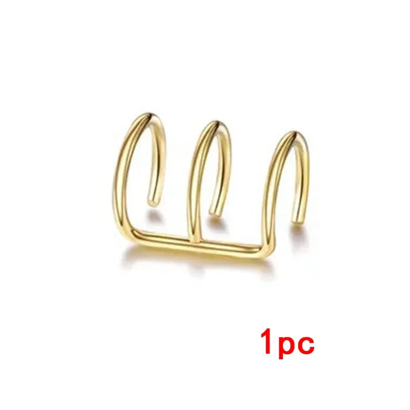 14k Gold Plating Heart Tassel Earrings | Luxury Charm Studs for Women