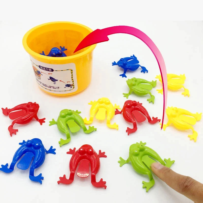 Jumping Frog Bounce Fidget Toys | Kids Stress Relief Party Game