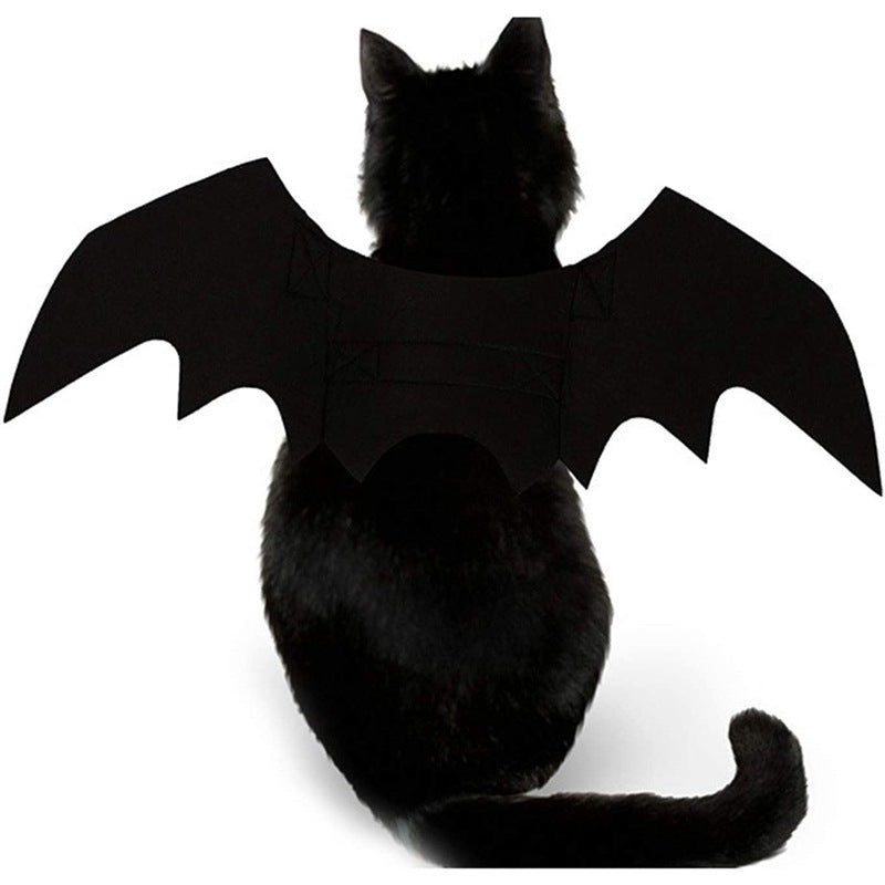 Halloween Bat Wings Pet Costume — Cat &amp; Dog Decoration Accessory