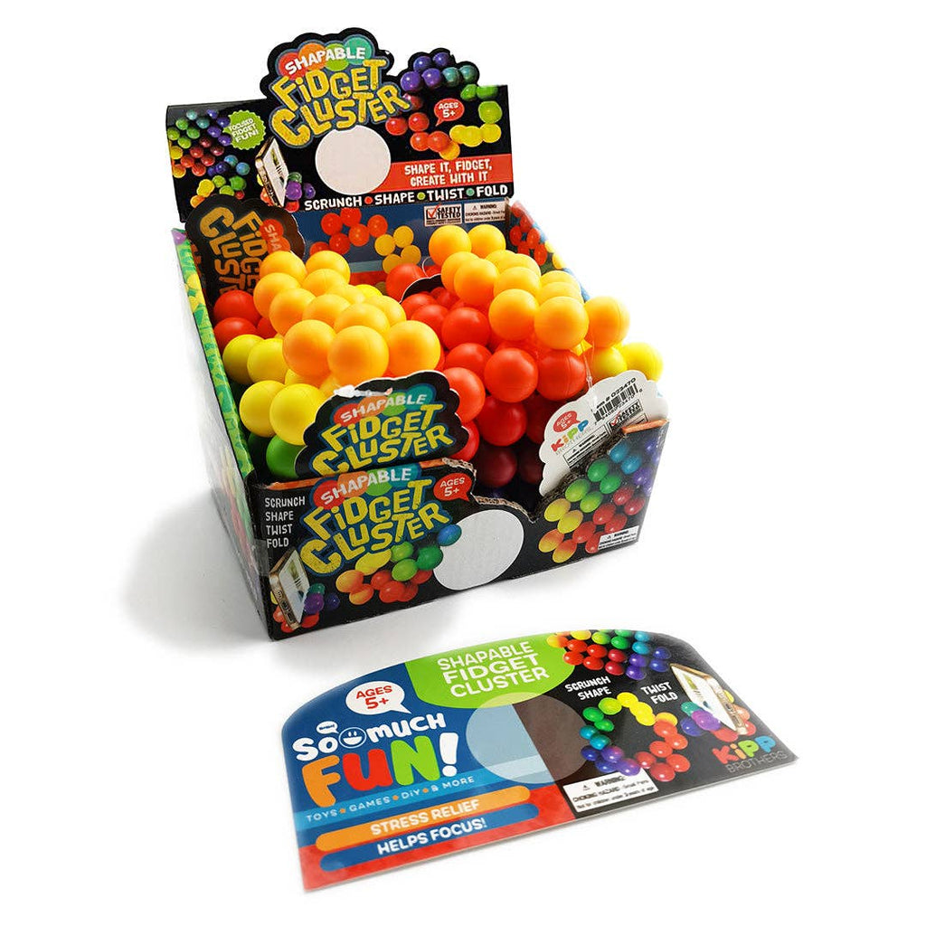 Fidget cluster shape sensory toy
