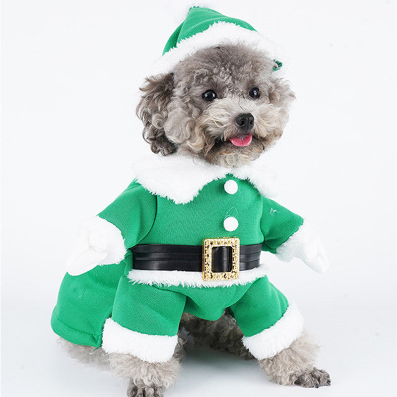 Christmas Sweatshirt Dog Clothes — Festive Holiday Pet Apparel